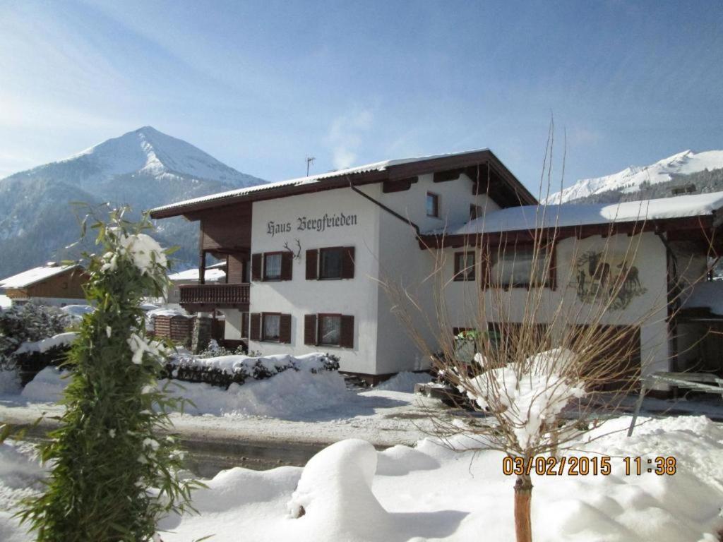 Apartmán Haus Bergfrieden Achenkirch Exteriér fotografie